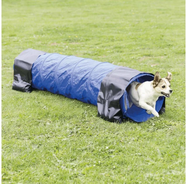 Тунель тренувальний Trixie - Dog Activity для собак, 40 cм, 2 м, поліестер, синій