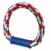 Круглий гризак мотузковий Trixie - Denta Fun для собак, 350 г, 30 см