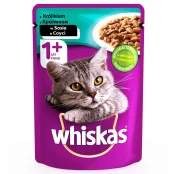 Влажный корм Whiskas для котов, с кроликом в соусе, 100 г