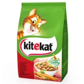 Сухой корм Kitekat для кошек, говядина с овощами, 1.8 кг