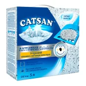 Наполнитель Catsan Active Fresh для кошачьего туалета, комкующийся, 4.4 кг, (5 л)