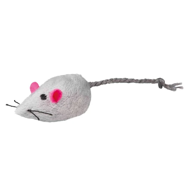 Игрушка Trixie для кошек, мышка плюшевая, 1 шт