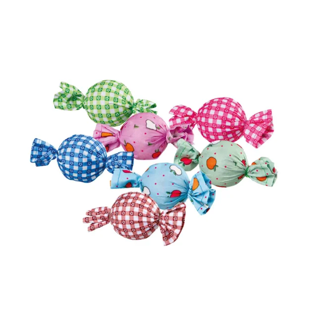 Игрушка Trixie для кошек, конфета, 4 см, 48 шт