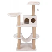 Игровой комплекс Trixie Federico для кошек, 142 см, светло-серый