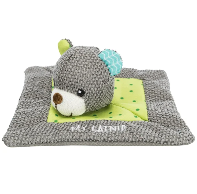 Игрушка Trixie Junior, для котят, мишка, 13×13 см