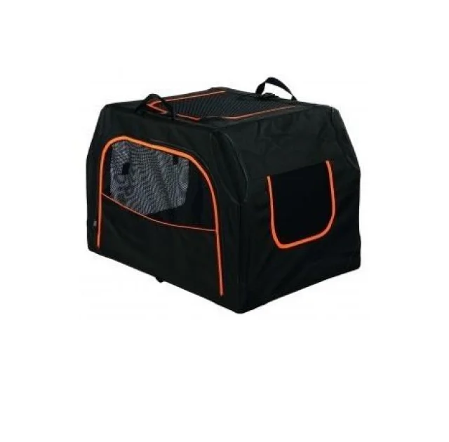 Сумка-переноска Trixie для собак, чёрно-оранжевый, 84×54×55 см