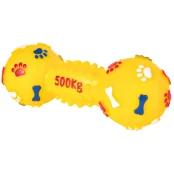 Гантель з пищалки Trixie з лапами, для собак, 19 см