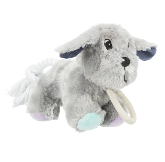 Іграшка Trixie - Junior собака з канатом, для собак, 24 см, плюш