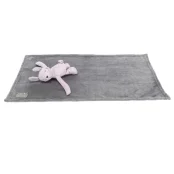 Набор Trixie Junior коврик и кролик, для собак, плюш, серо-сиреневый, 75×50 см