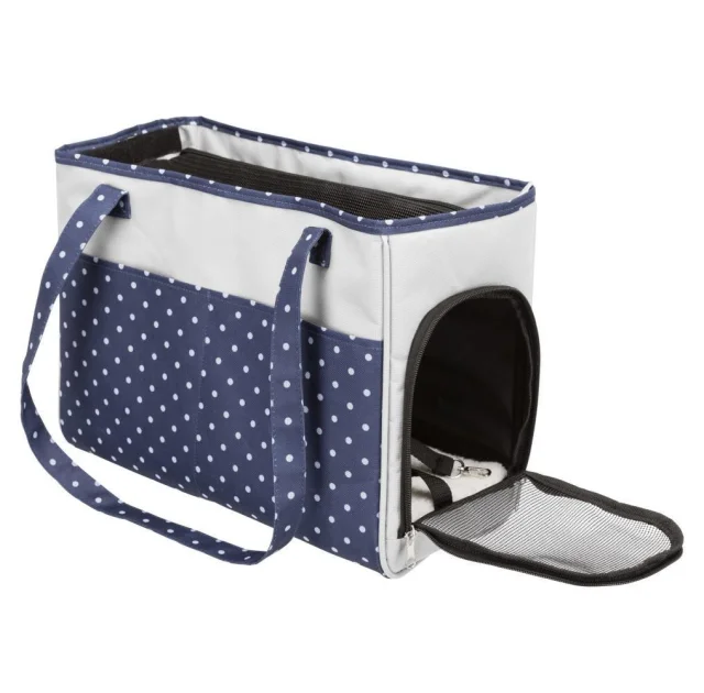 Cумка-переноска Trixie Bonny для собак, сине-серый, 20×29×40 см