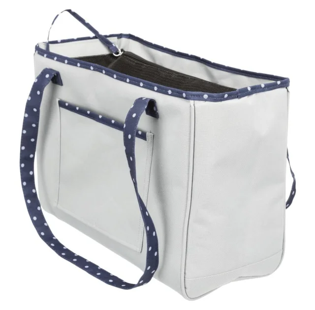 Cумка-переноска Trixie Bonny для собак, сине-серый, 20×29×40 см