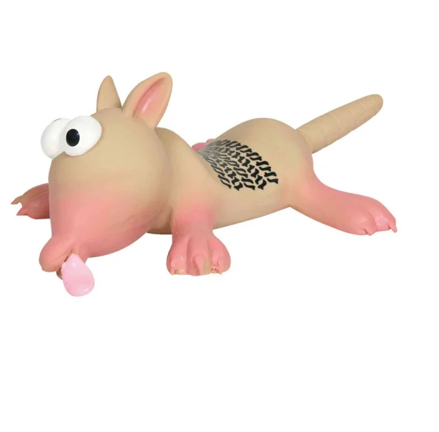 Игрушка Trixie для собак, крыса или мышь с языком, латекс, 22 см