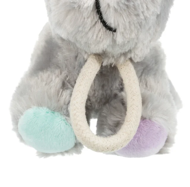 Іграшка Trixie - Junior собака з канатом, для собак, 24 см, плюш