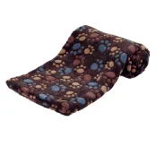 Покрывало Trixie Laslo для собак, флис, тёмно-коричневый, 75×50