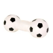 Футбольная гантель с пищалкой Trixie для собак, 14 см