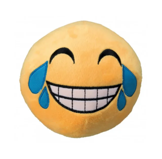 Игрушка смайл Trixie "хохочащий", для собак, 14 см, плюш