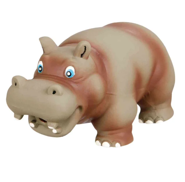 Игрушка Trixie гиппопотам, для собак, 17 см, латекс