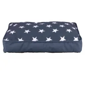 Лежак-подушка Trixie Stars для собак, принт звёзды, тёмно-синий, 70×50 см