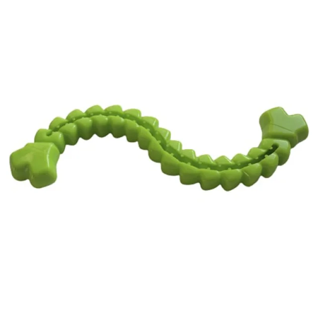 Іграшка AnimAll GrizZzly для собак, шнур мотиваційний, зелений, 33 см