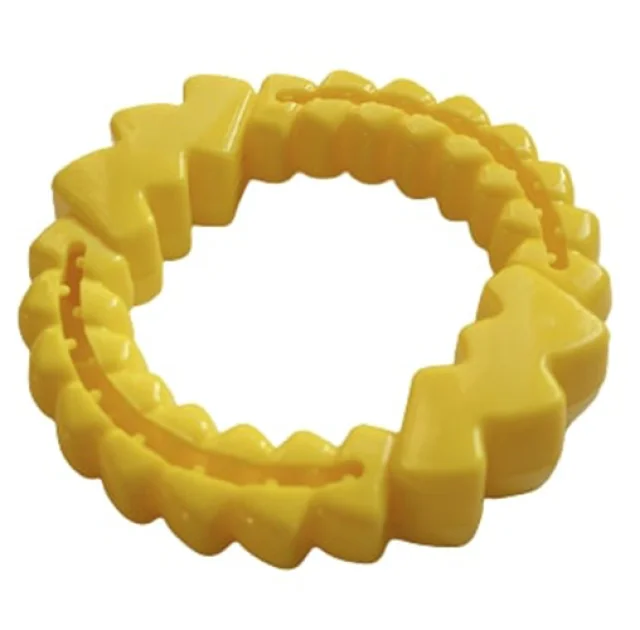 Игрушка AnimAll GrizZzly для собак, кольцо мотивационное, оранжевое, 16.5 см