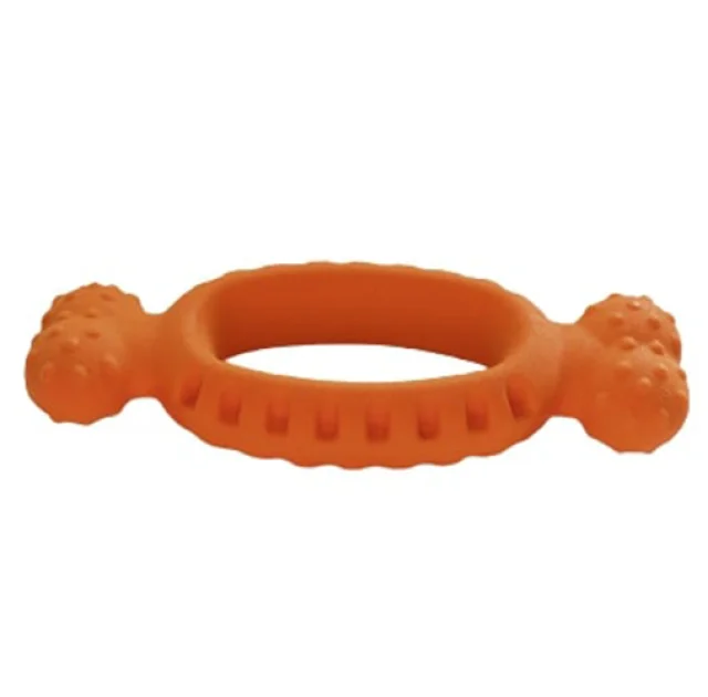 Іграшка AnimAll GrizZzly для собак, кулон, помаранчевий, 14 × 9 см