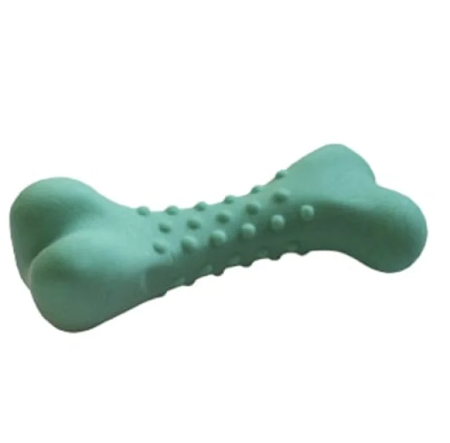 Іграшка AnimAll GrizZzly для собак, кістка, зелена, 11 × 4.7 см