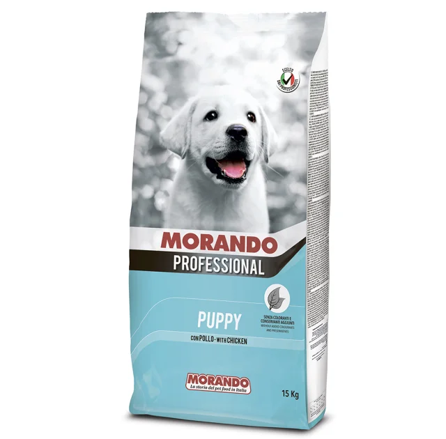 Сухой корм Morando Professional Puppy Chicken для щенков, с курицей, 15 кг