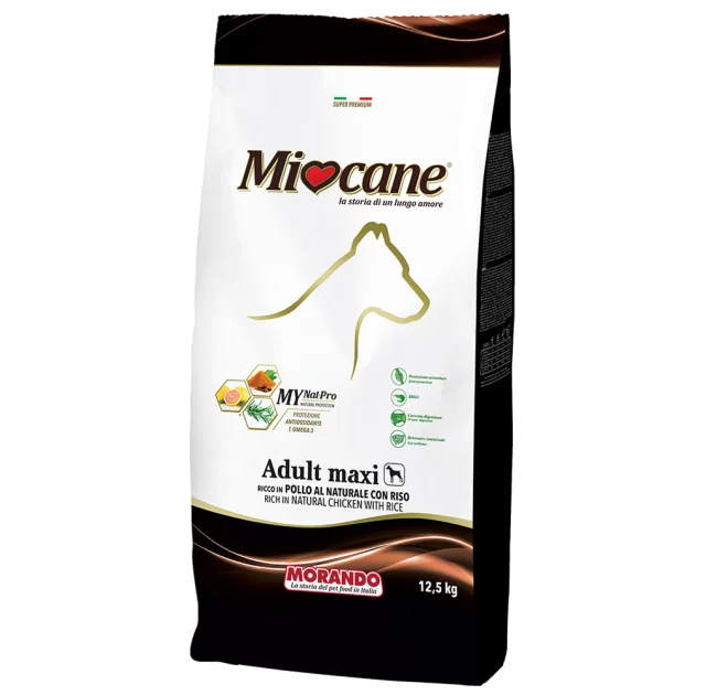Сухой корм Morando MioCane Adult Maxi Chicken для взрослых собак крупных и гигантских пород, 12.5 кг