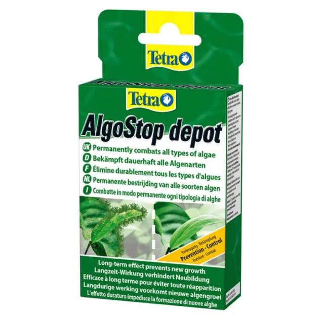 Препарат Tetra Aqua Algostop Depot против водорослей длительного действия, 12 таб. на 480 л