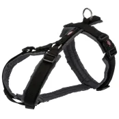 Шлея Trixie Premium Trekking Harness для собак, 62-74 см, 25 мм, розмір M-L, чорний-графіт