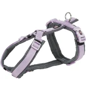 Шлея Trixie Premium Trekking Harness для собак, 80-97 см, 25 мм, размер XL, сиреневый-графит