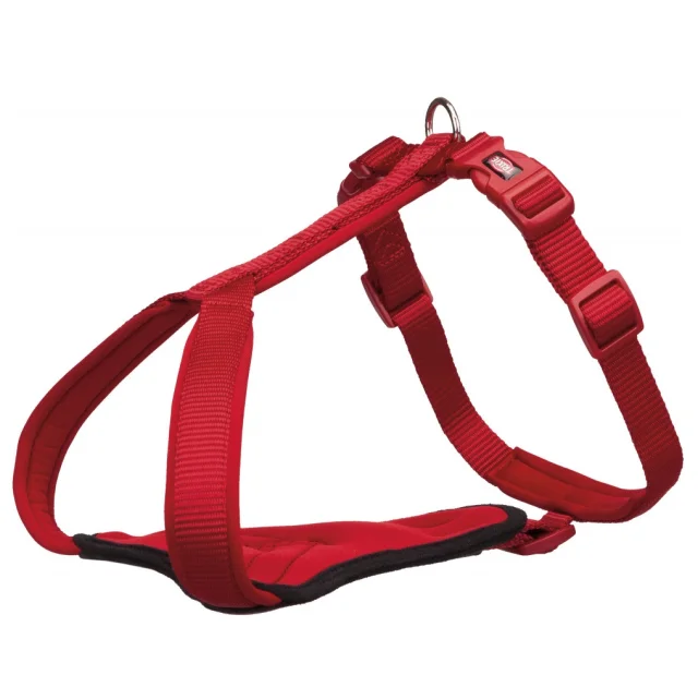 Шлея Trixie Premium Y-Harness для собак, 55-70 см, 20 мм, размер M, красный