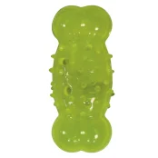 Іграшка Croci вибуховий крак для собак, гума/силікон, зелений, 13.5×5.6 см