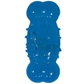 Іграшка Croci вибуховий крак для собак, гума/силікон, синій, 13.5×5.6 см