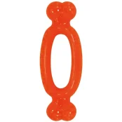 Іграшка Croci вибуховий Мамбл для собак, гума/силікон, помаранчевий, 17.4×6.5×3 см