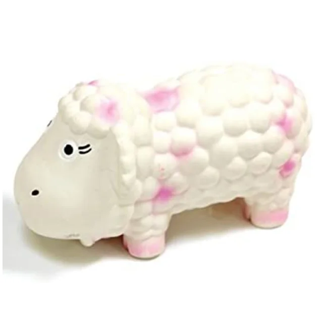 Игрушка-пищалка Croci овечка Долли, для собак, латекс, 15 см