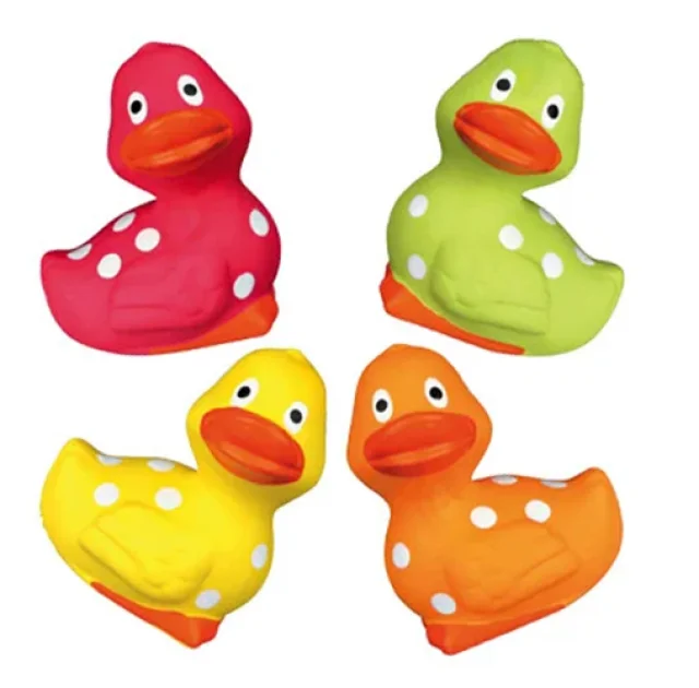 Игрушка-пищалка Croci уточка, для собак, латекс, 8 см