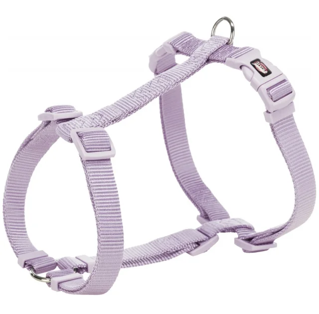 Шлея Trixie Premium H-Harness для собак, 75-120 см, 25 мм, размер L-XL, сиреневый