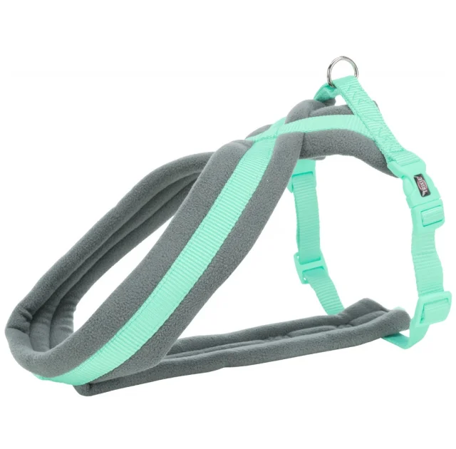 Шлея Trixie Premium Touring Harness для собак, 40-70 см, 20 мм, размер S-M, мятный
