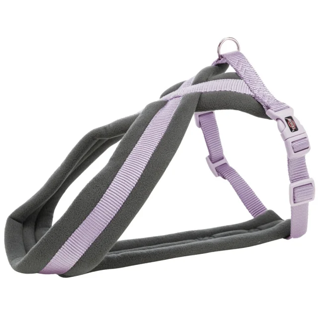 Шлея Trixie Premium Touring Harness для собак, 40-70 см, 20 мм, розмір S-M, бузковий