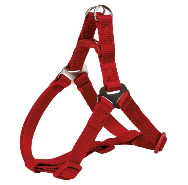 Шлея Trixie Premium One Touch Harness для собак, 30-40 см, 10 мм, размер XS-S, красный
