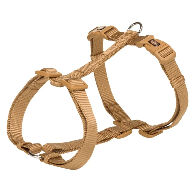Шлея Trixie Premium H-Harness для собак, 20-32 см, 10 мм, размер XXS-XS, карамель