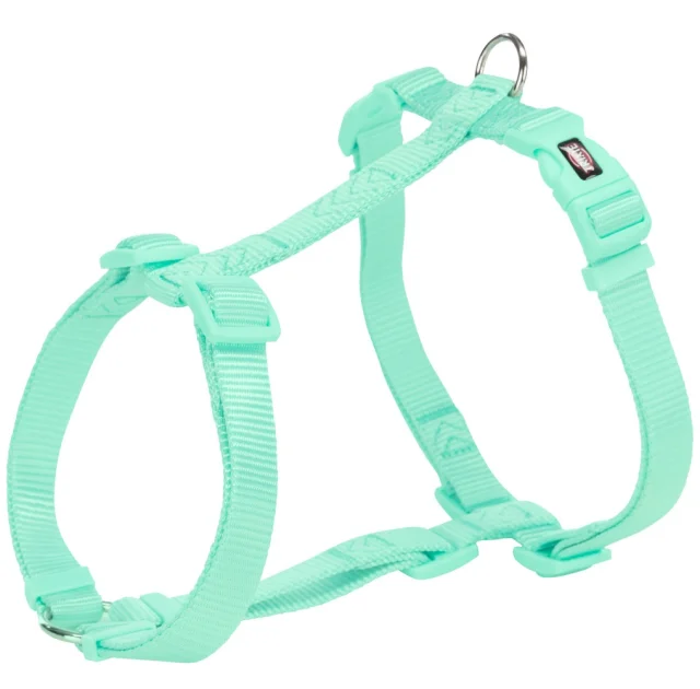 Шлея Trixie Premium H-Harness для собак, 20-32 см, 10 мм, размер XXS-XS, мятный
