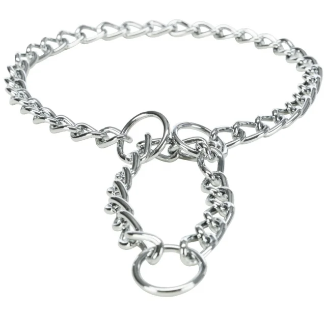 Ошейник цепь-полуудавка Trixie, для собак, 50 см, 3 мм