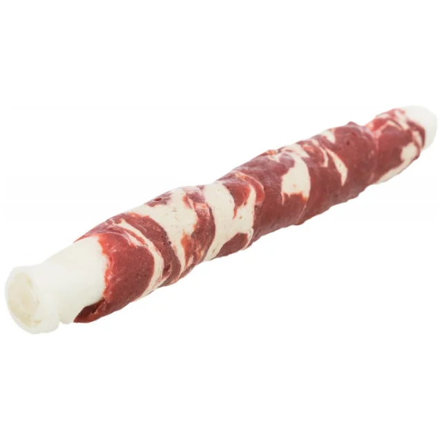 Ласощі Trixie Denta Fun жувальні роли, мармурова яловичина, для собак, 17 см, 140 г, 3 шт