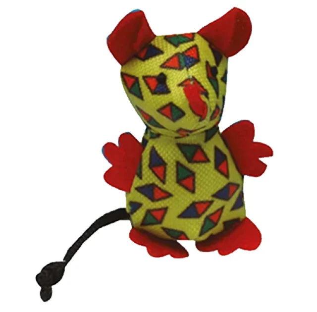 Іграшка Croci миша Арлекіно для котів, 7,5 см