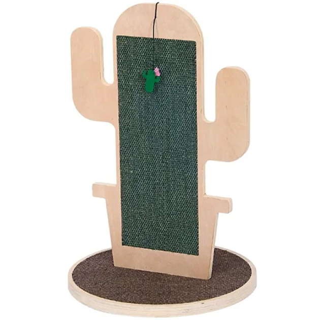 Когтеточка Croci кактус, для котов, фанера, 40×60 см