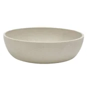 Миска Croci Bamboo для собак, бамбуковое волокно, белая, 1.6 л, 21 см