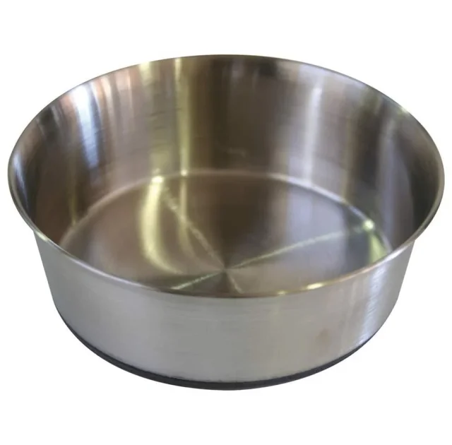 Миска Croci Heavy для собак, нержавіюча, 1.8 л, 20 см
