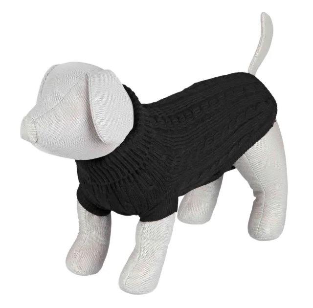 Пуловер Trixie King of Dogs M, для собак, 45 см, чорний
